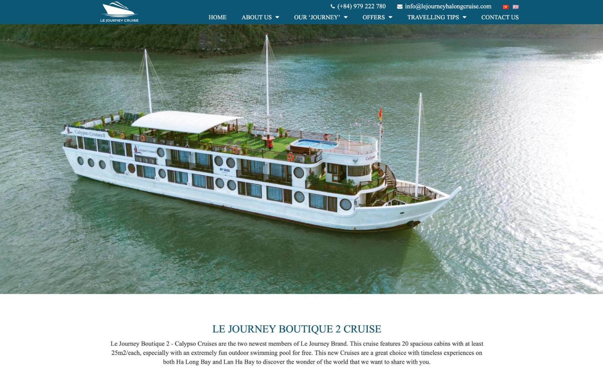 Le Journey Elegance Cruise Otel Ha Long Dış mekan fotoğraf